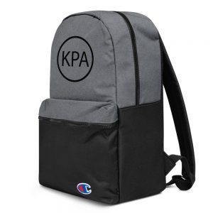Embroidered Champion Backpack – Circle KPA Logo